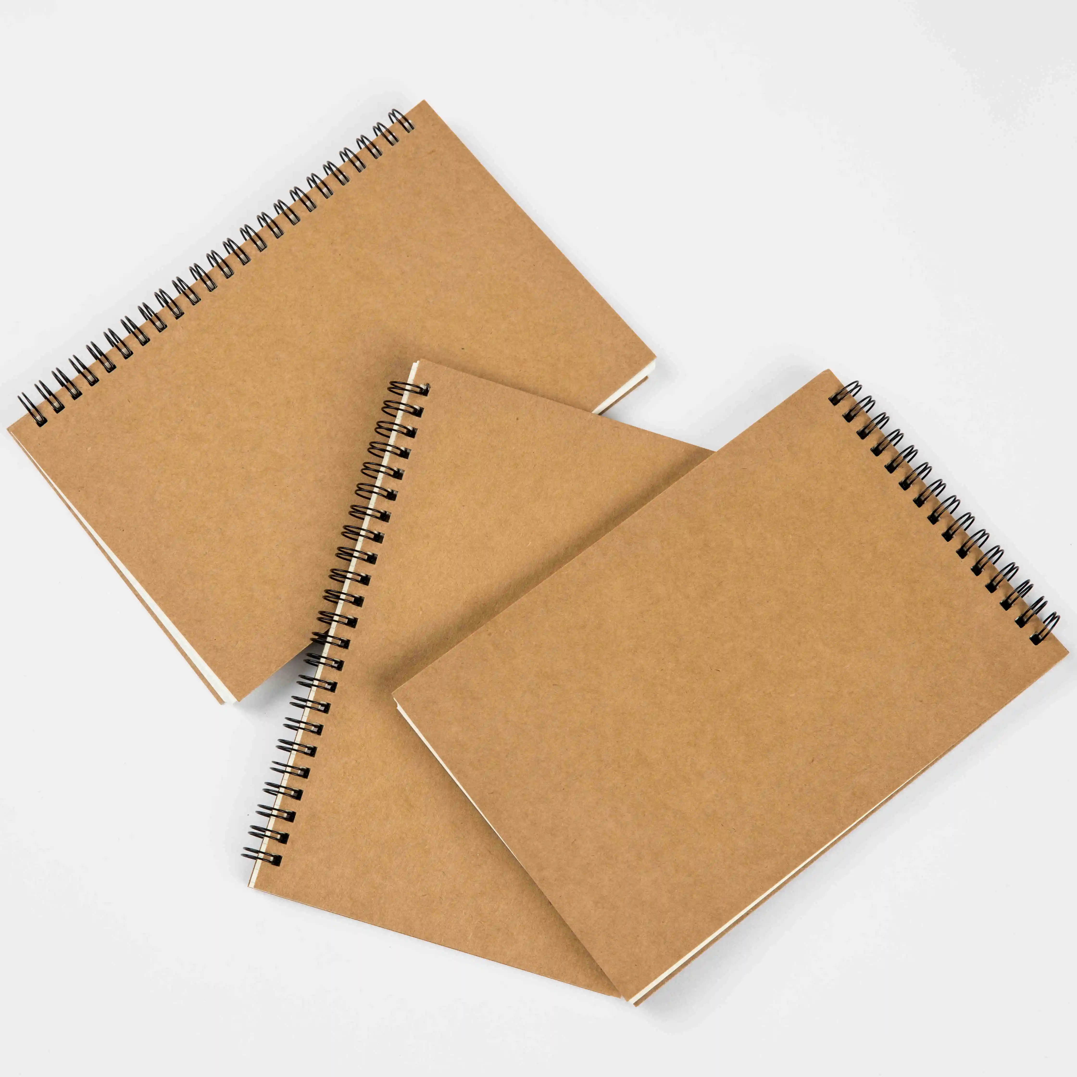 school stationary items student note book A4 A5 kraft paper  dotted diary spiral notebooks