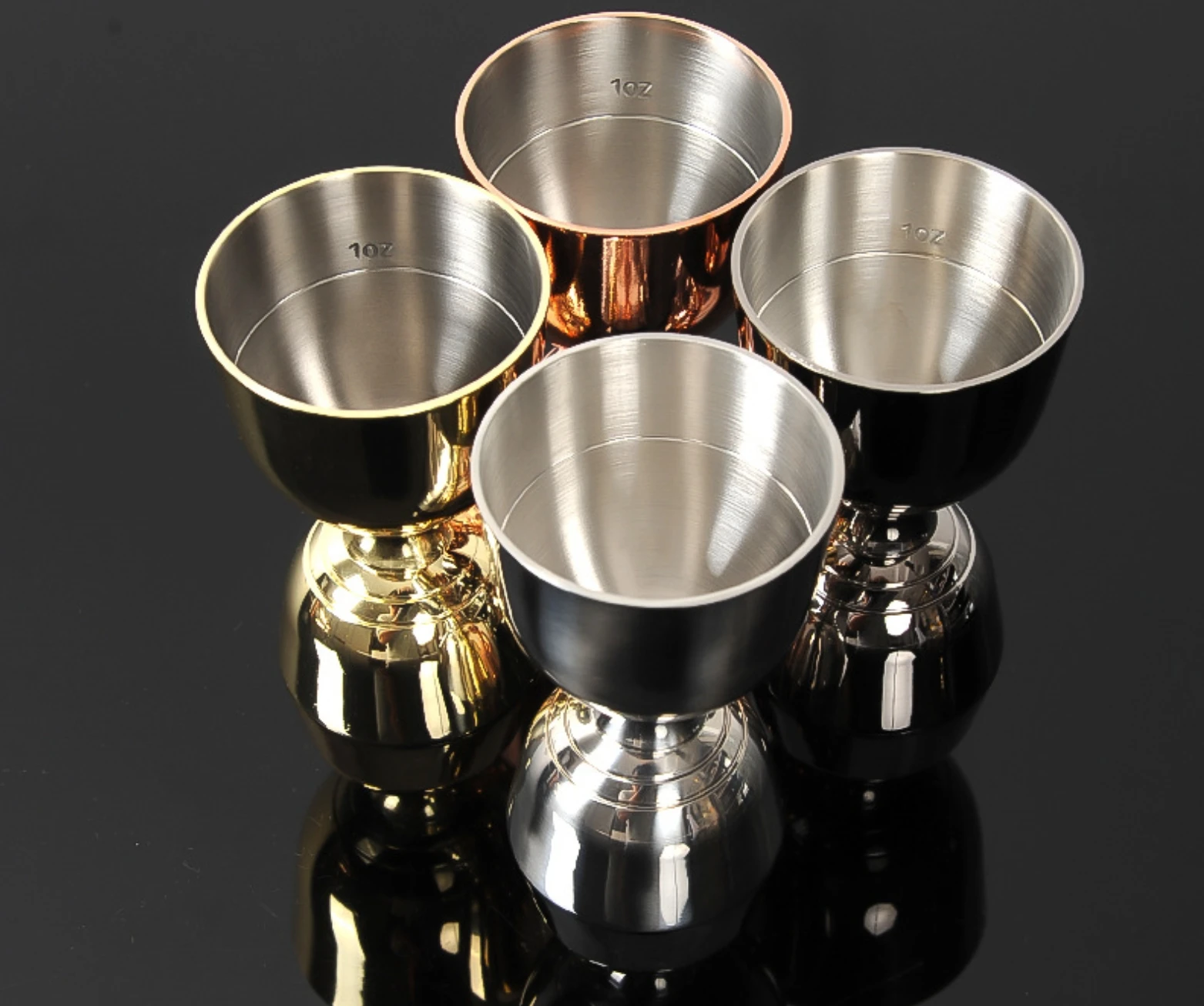 Bar Accessories Double head  Stainless cocktail  Jigger with scale