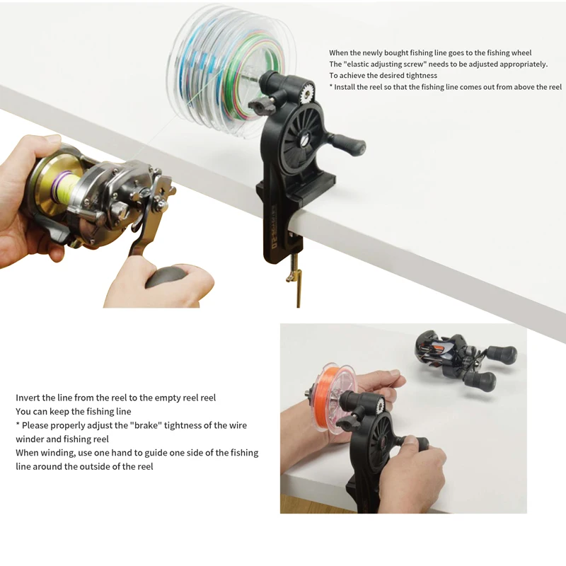 Multifunction Baitcasting Reel Spooler Fishing Line Winder Fishing Line Spooler Fishing Gear Product