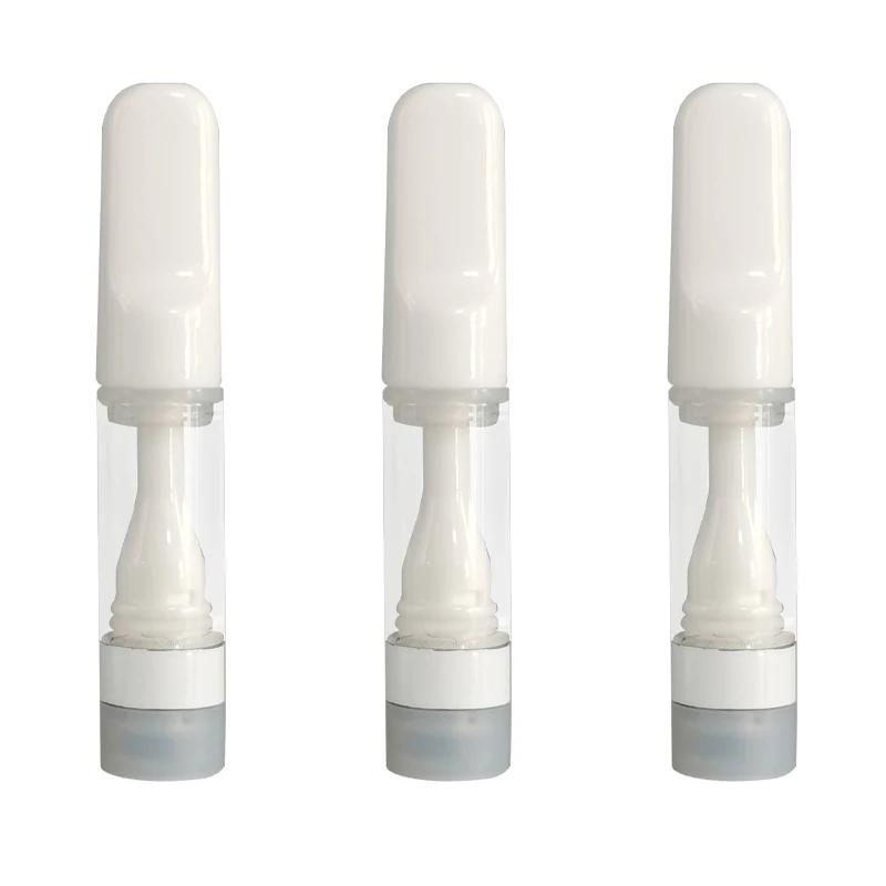 В наличии в США, оптовая продажа, атомайзер с коннектором 510, 0,5 мл, 0,8 мл, 1,0 мл, пустой картридж для вейпа, полностью керамический картридж для вейпа