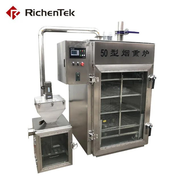 Factory Meat Smoking Machine / Smoked Sausage Machine / Fish Smoking Equipment