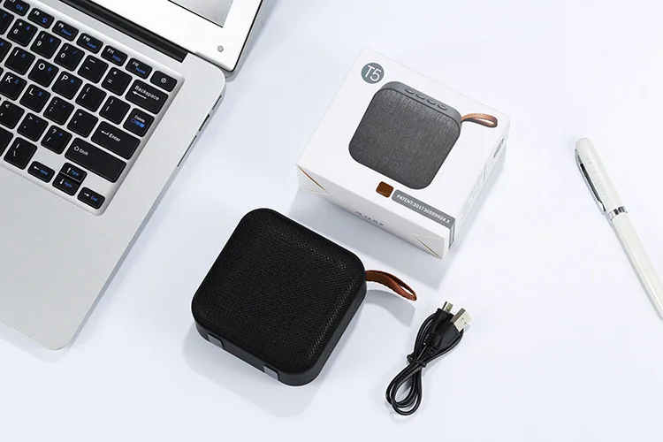  T5 Беспроводная мощная Bluetooth-колонка портативная мини-Колонка BT 4 2 уличная колонка с TF-картой и