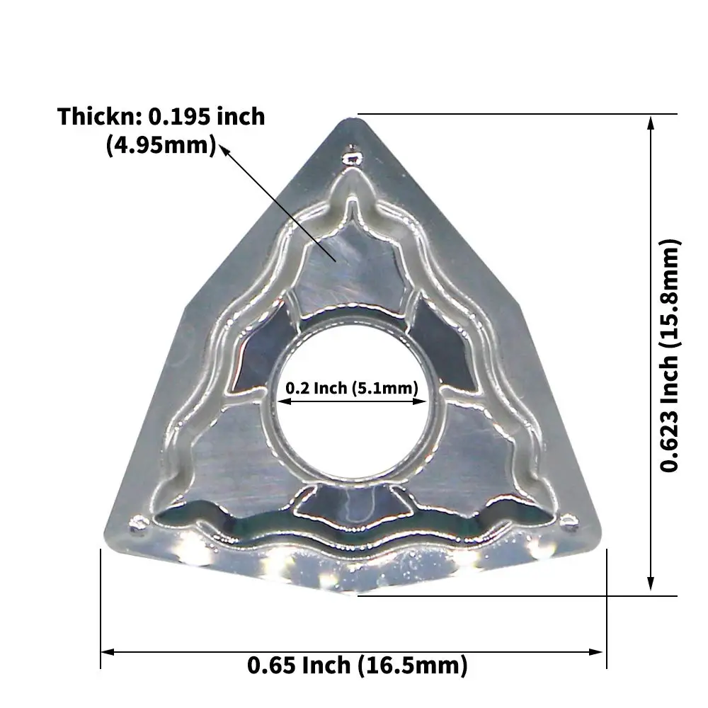 Карбидовые вставки WNMG 432 токарный инструмент вставка WNMG 080408 HA подходит для обработки алюминиевого сплава и латуни
