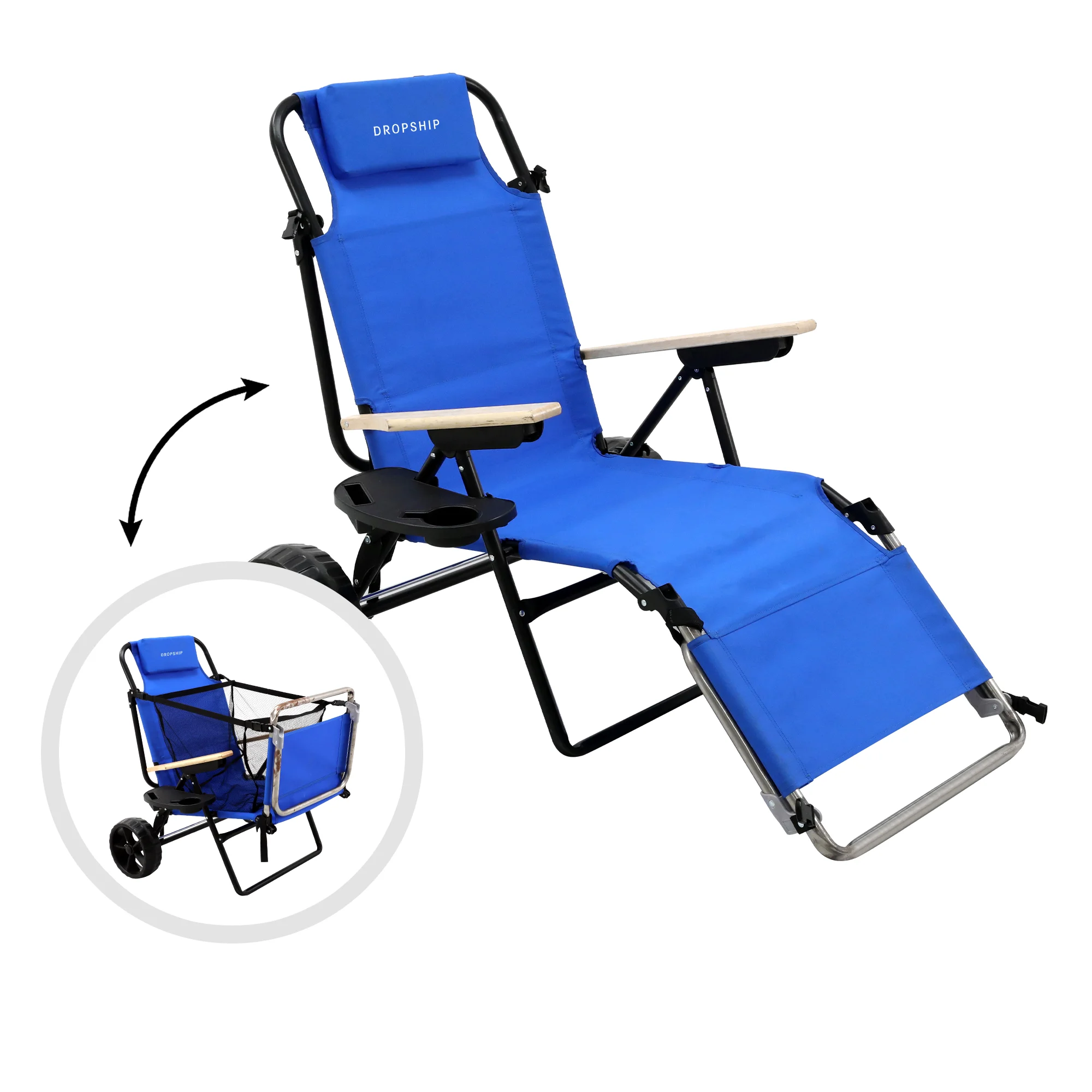Factory Price Metal Cheap Garden Lounge Luxury Folding Modern Outdoor Furniture Set With Canopy Plastic Beach Lounge Chairs