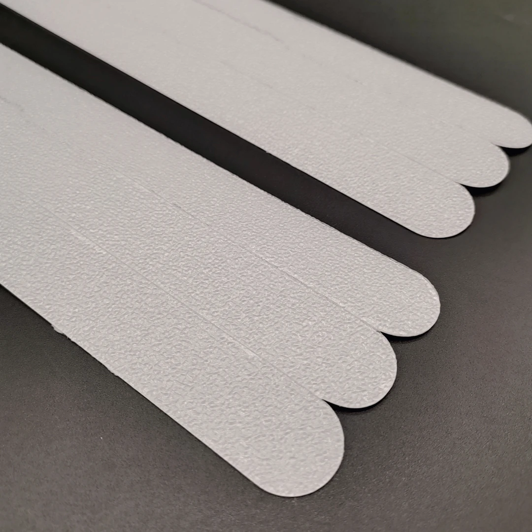 PEVA Transparent Sticker Waterproof  Long Style Shower Bath Tub anti slip bath stickers