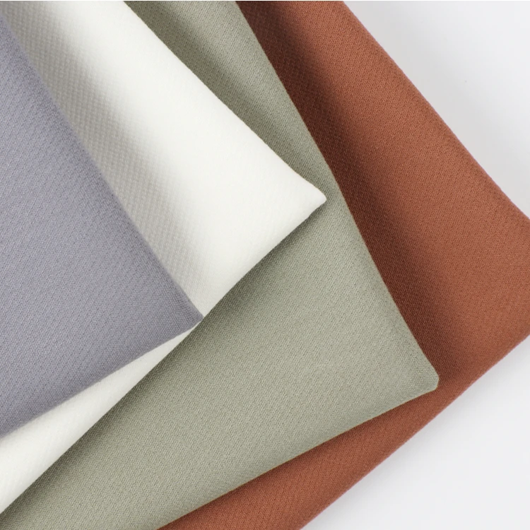 Немнущаяся переработанная полиэфирная ткань, 4 способа, Эластичный полиэстер, вискоза, спандекс, подходит для брюк, ткань