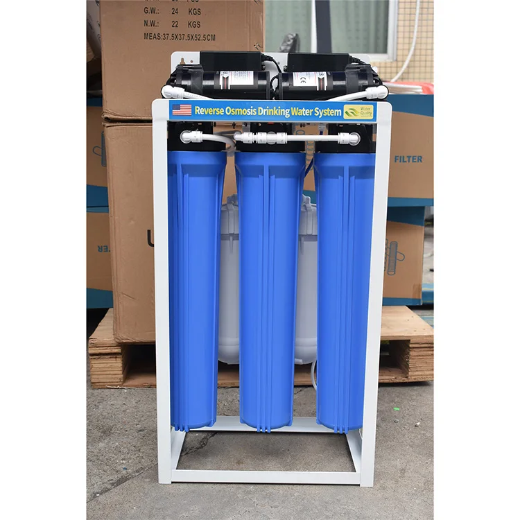 
Commercial 5 stages water filter plant reverse osmosis 500 gpd ro system 