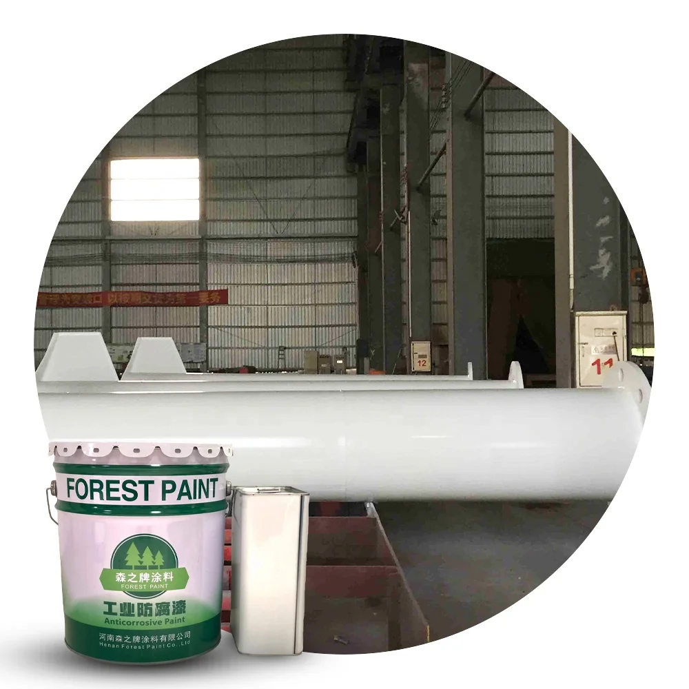 Quick-drying steel structure metallic water based recoatable acrylic aliphatic polyurethane smooth paints