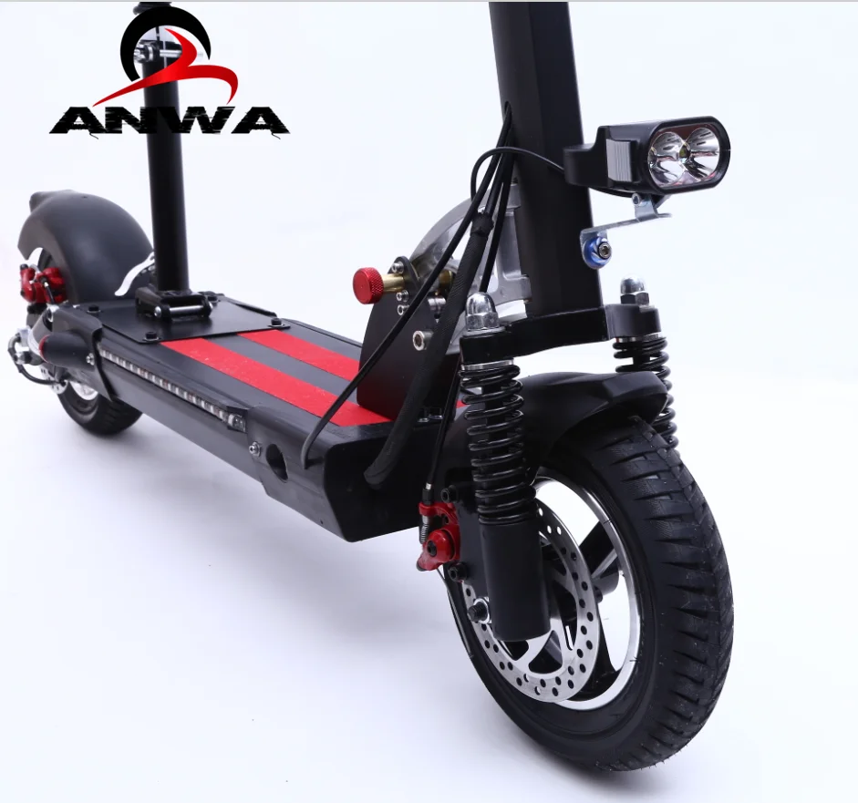 2019 Fashionable 48V 500W 2 wheel dualtron folding electric scooter for adults