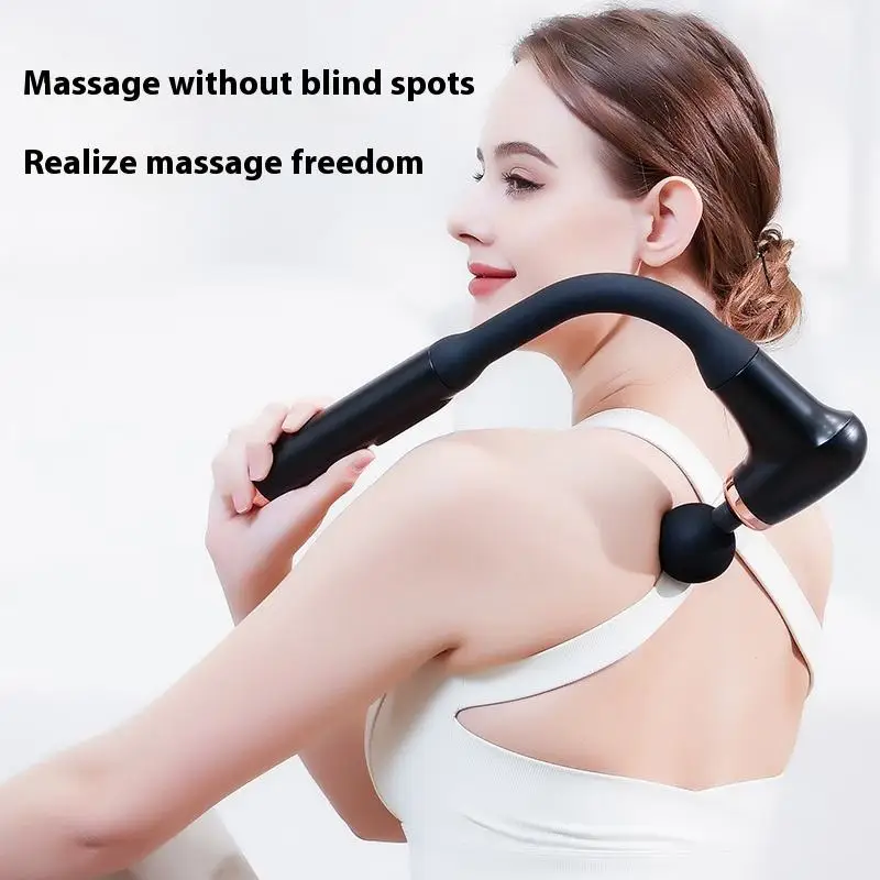 New Product 2024 Physiotherapy Back Massager Beat Body Facial Gun Massage Hammer Electric Handheld Massage Gun
