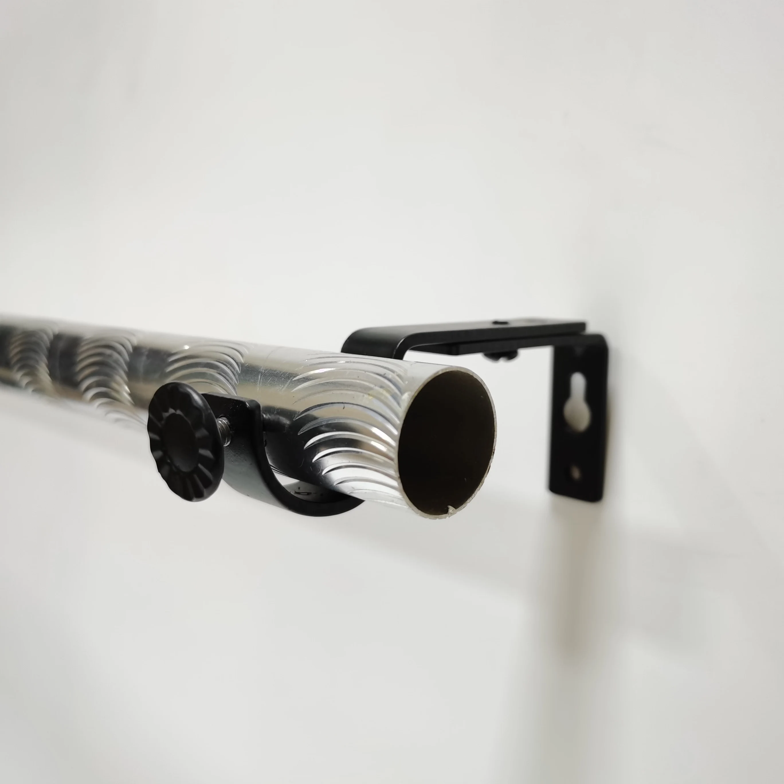 High quality Wholesale rod aluminu YURGUO bracket rod finial window curtain poles rod