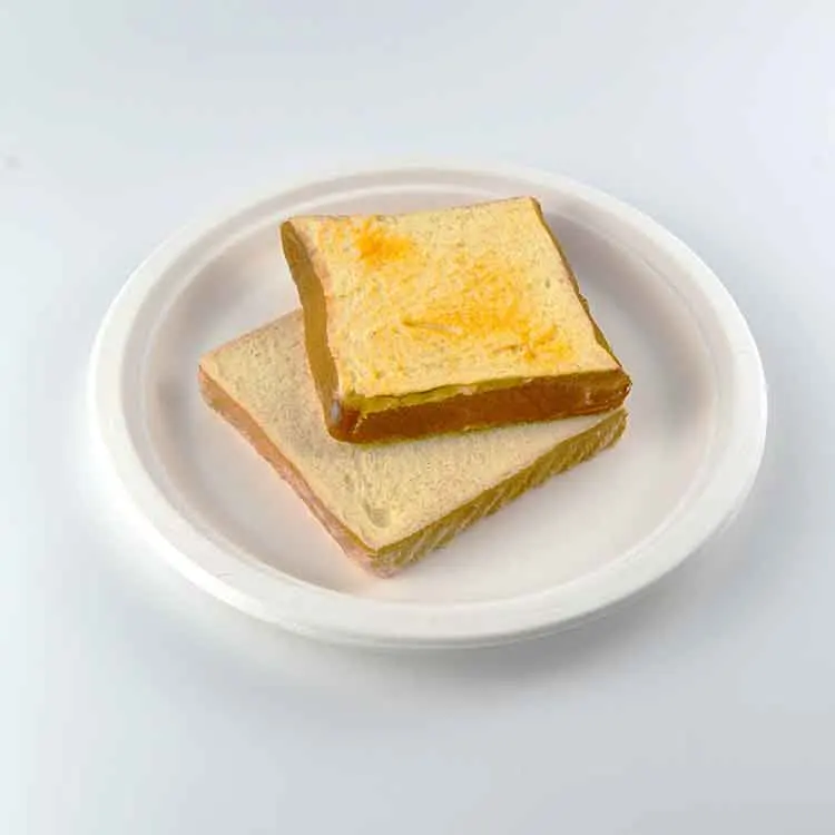 6 7 8 9 10 Inch Heavy-duty Malaysia Paper Plate Biodegradable Eco-friendly Compostable Paper Plate Raw Material For Buffet