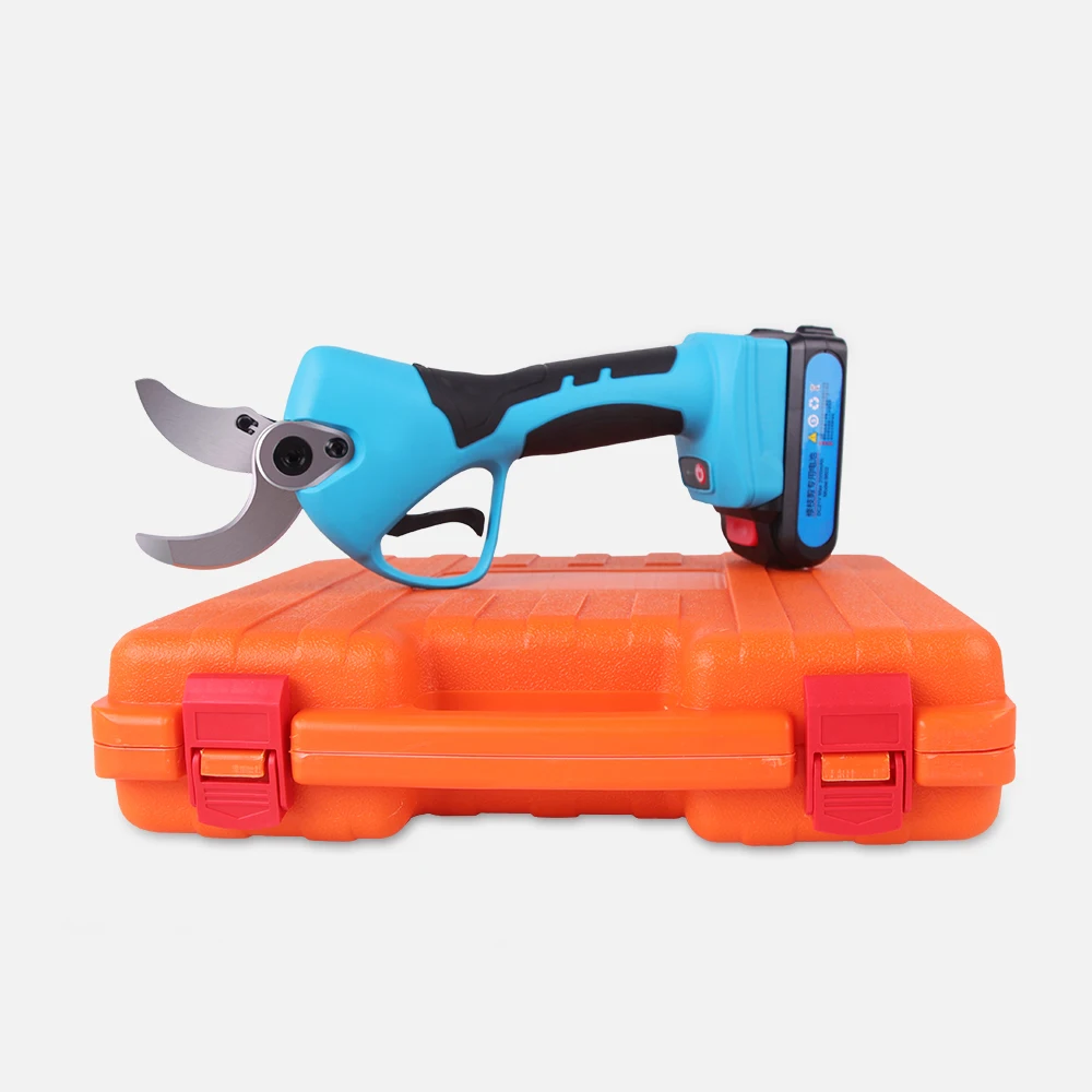 21V Cordless Pruner Lithium-ion Pruning Shear Efficient scissors Bonsai Electric Tree Branches garden tools electric SC-8605