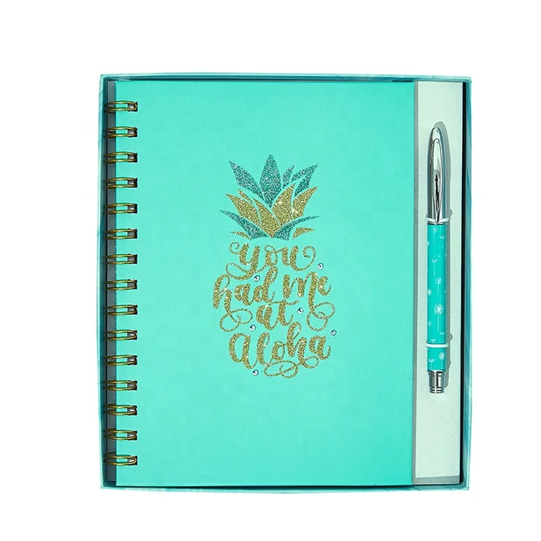 2020 New Design Cute Business Notebook And Pen Set, Custom Printing Office Stationery Gift Set For Men