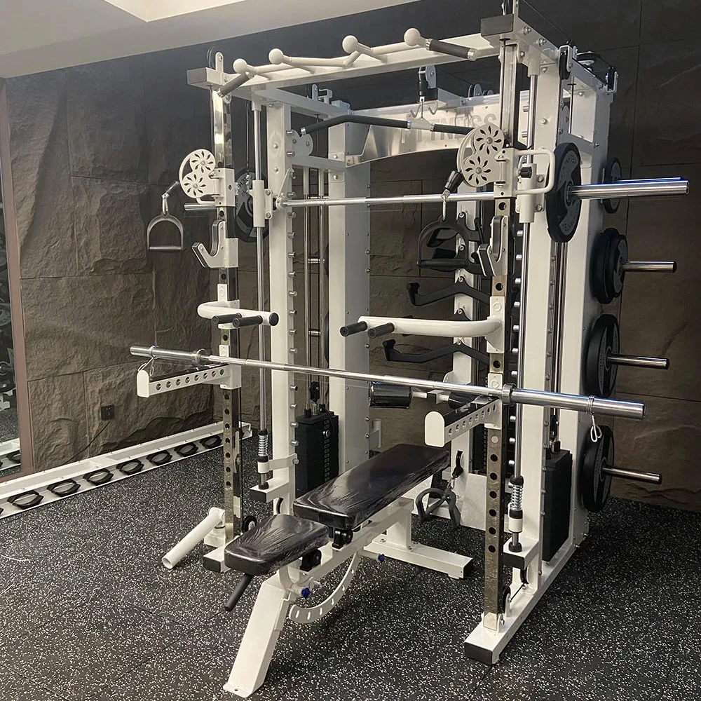 fitness equipment cable crossover machine smith machine multi functional power rack