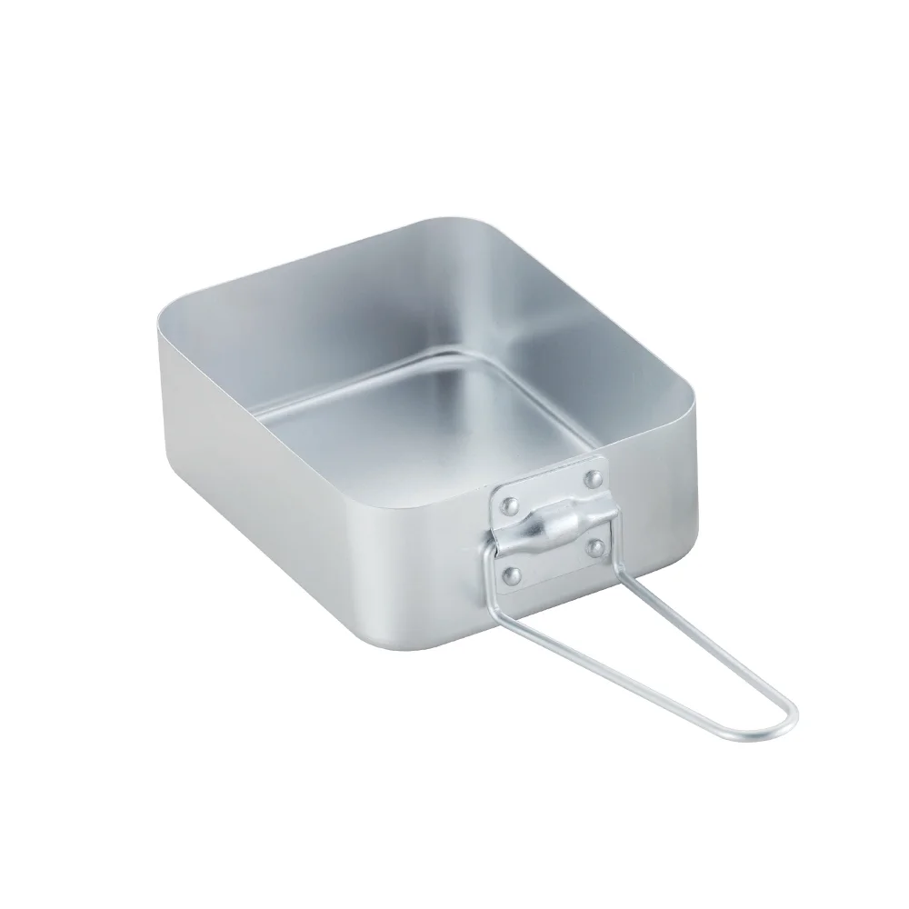 High Quality Portable Lightweight Lunch Outdoor Camping Mess Kit Aluminium Japan 3 Piece Mess Tin