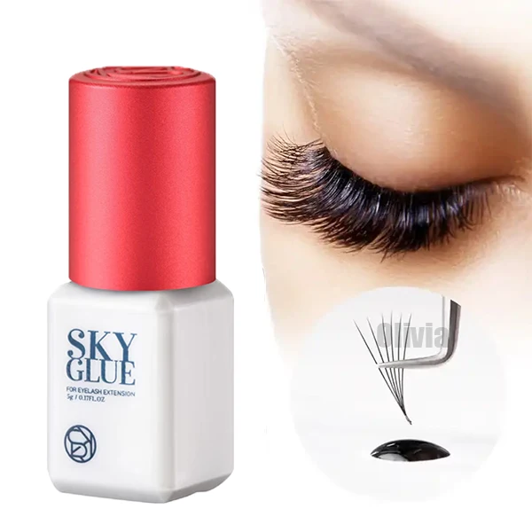 Professional Eyelashes Extension Glue fast dry 7 Week Retention Eyelash Extensions sky Glue eyelash glue sky