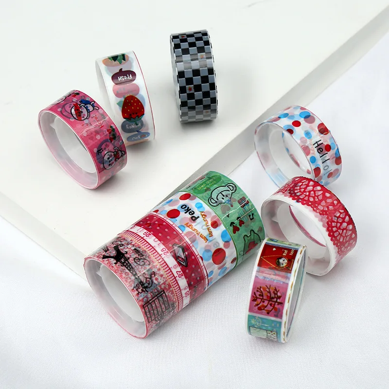 Лидер продаж милая Высококачественная профессиональная Прозрачная Фольга на заказ прозрачная высекающая кавайная Васи-лента