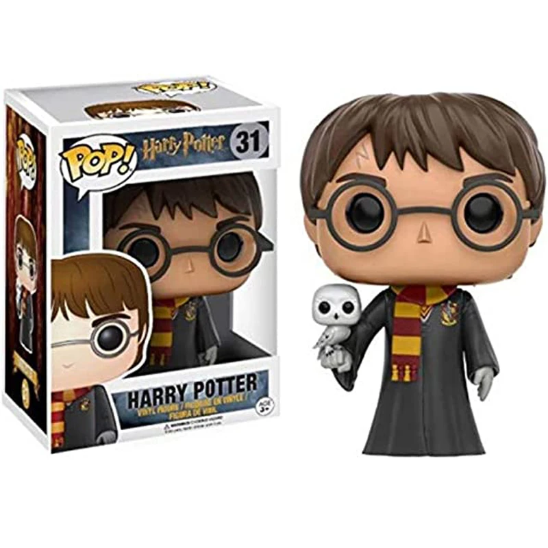Funko Pop 31 Potter with White Owl Hedwig Action Figure Model Toys