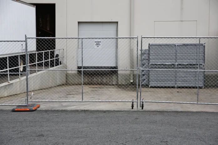 Hot sale easy installation portable Chain Mesh Temporary Fencing  6x12 for USA market