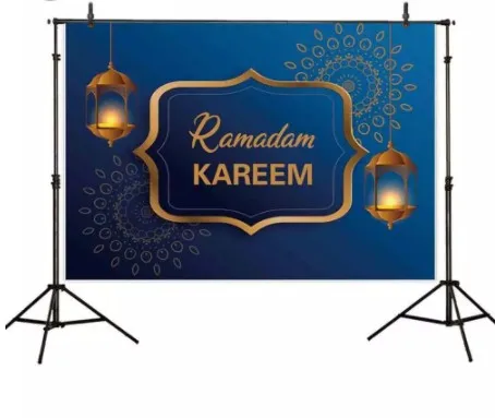Islamic Mosque Photography Background Muslim Ramadan Backdrop for Eid Ramadan Supplies