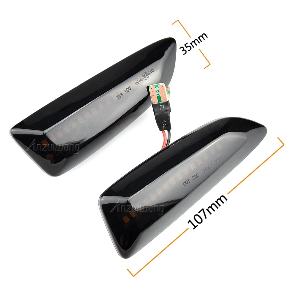 LED Dynamic Turn Signal Light Side Fender Marker Lamp For Opel For Vauxhall Astra J K Crossland X Grandland Insignia B Zafira C