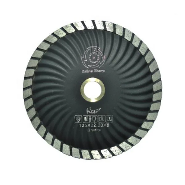 Broad Wide Tooth Turbo Diamond Saw Blade/turbo Cutting
