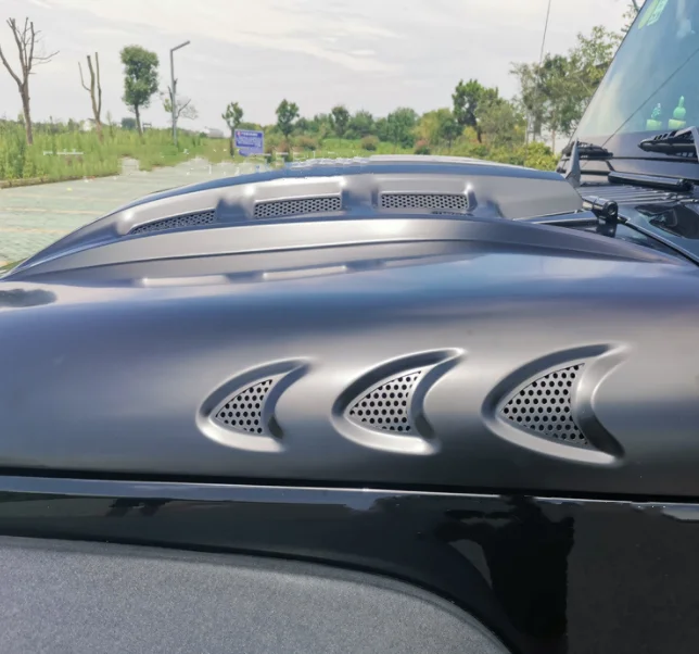 Jeep Wrangler JK Accessories Metal Bonnet For 2007-2017 Jeep Wrangler JK Upgrade Sport Style Jeep Wrangler JK hood