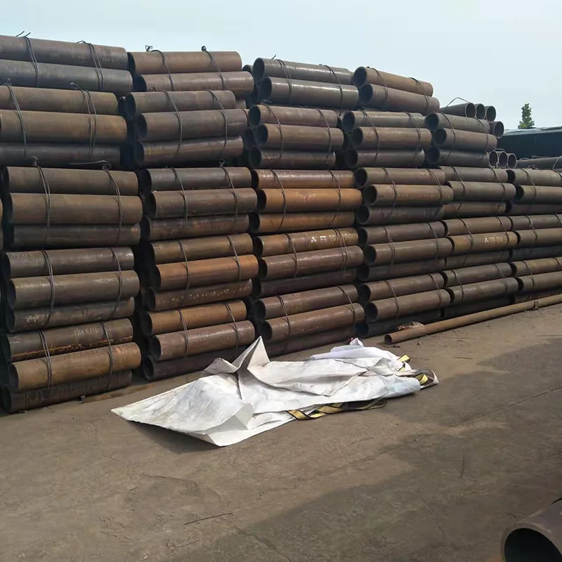 Best Selling High Quality Mild Carbon Steel Straight Erw Welded Pipe Ms 8 Inch Carbon Steel Pipe