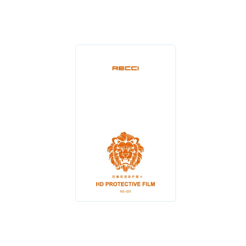 RECCI Anti-healing Anti-scratch HD High Transparency Mobile Phones Tpu Film material for screen protector cutting machine