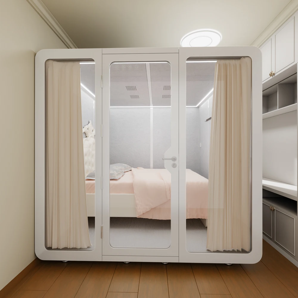 Room Space Privacy Portable Office Large Telephone Booth Leisure Meeting Soundproof