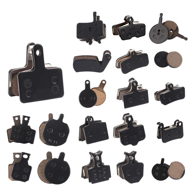 Mountain Bike Semi-Metal Resin Brake Pads Full Range Universal Disc Brake Blocks Brake Pads