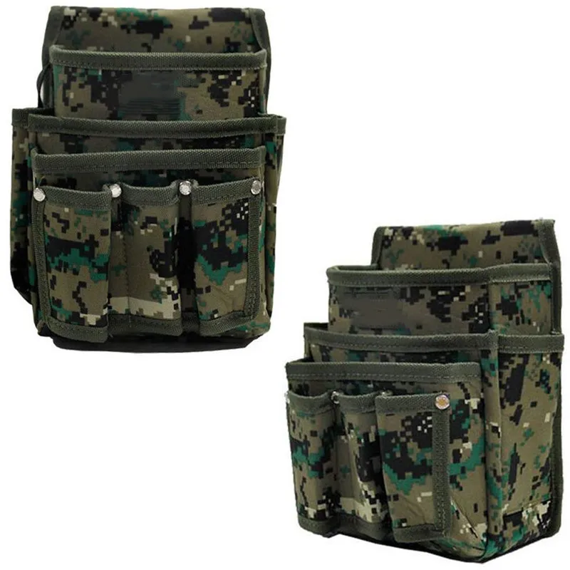 Electrician Maintenance Carpenter Tool Pouch Bag Technician Hammer Holder Phone Pocket Work Organizer Framer Tool Belt Pouch