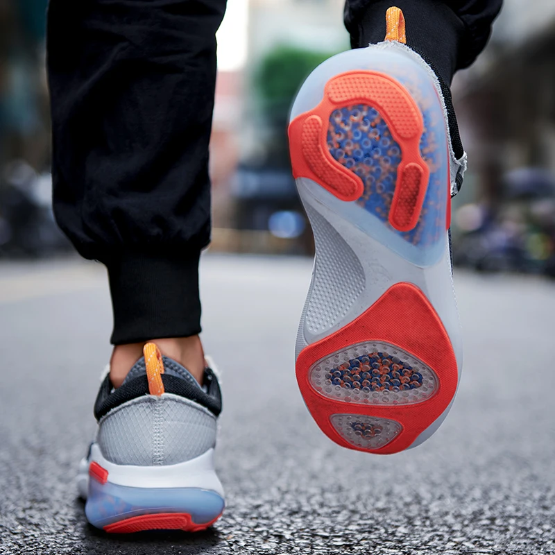 Fashion trendy thick-soled soft sport shoes for men and women couples casual sneakers