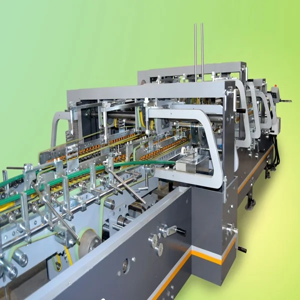 Carton Box Folder Gluer Machine Four Points