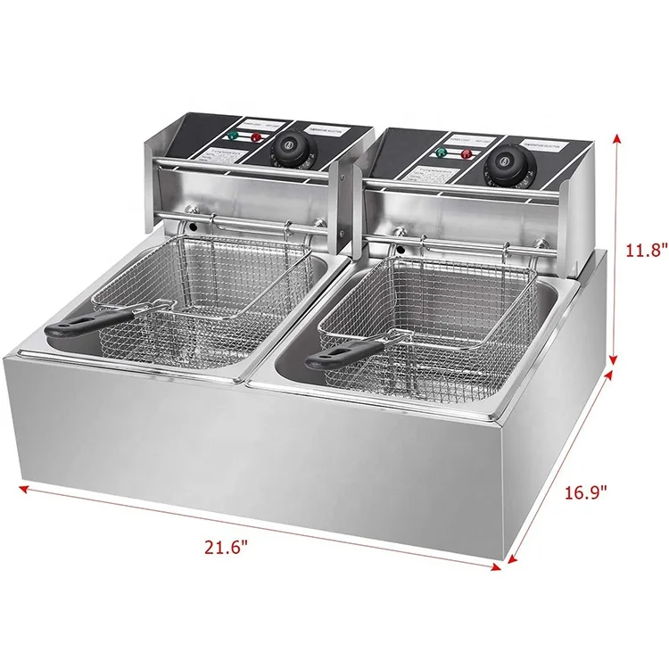 Wholesale OEM Available Countertop Portable Commercial  Electric Deep Fryer