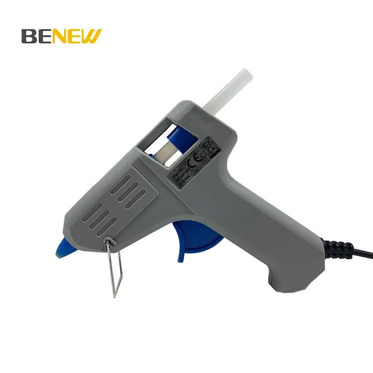 Factory Direct  Wholesale Customizable craft  mini  Hot melt glue gun 20W with glue sticks 7mm