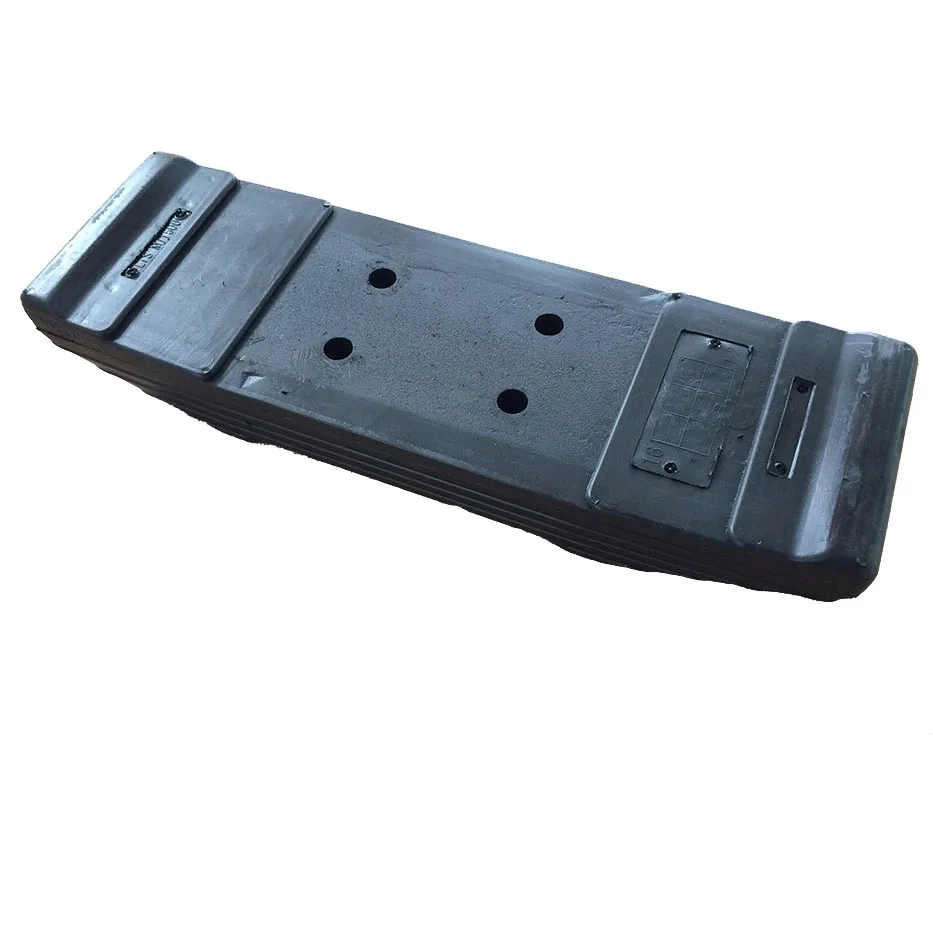 Track Pad for Excavator Undercarriage Parts Good Quality Chain-on Pave MJJ400B Rubber Crawler Excavator Online Support 400*72.5