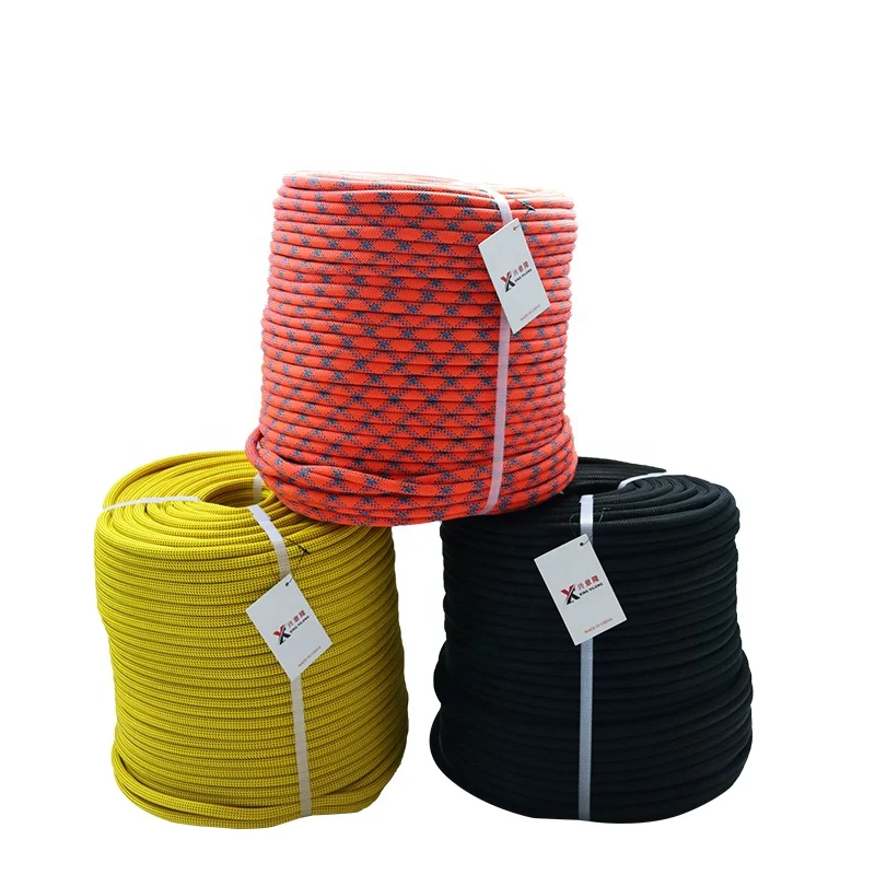 XYL braided rope 8mm/10.5mm/11mm/12mm/14mm EN892 nylon Dynamic climbing rope