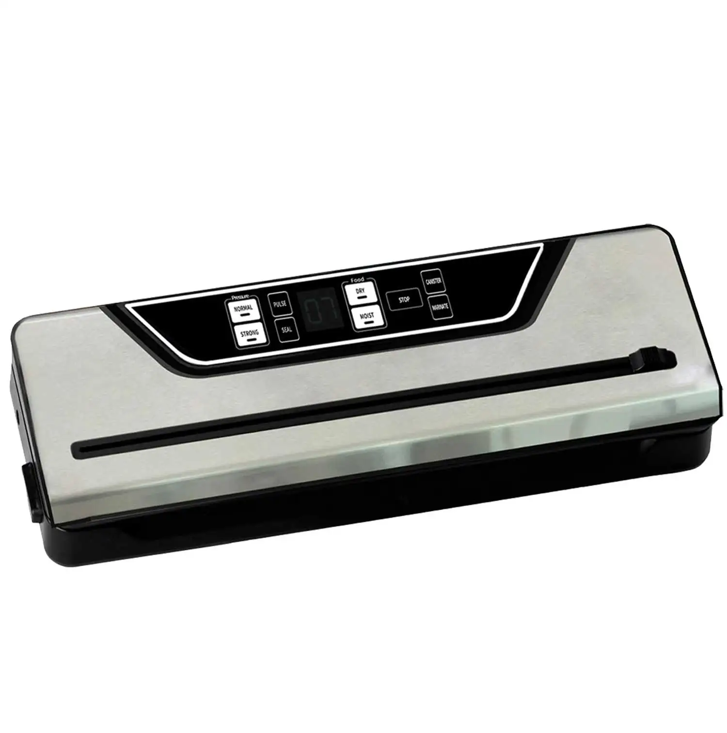 Custom logo Automatic Food Vacuum Sealer New Machine Household Portable Packing Electric Vacuum Food Sealer