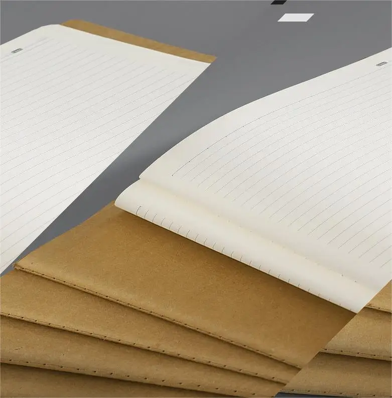Wholesale Bulk Kraft Paper Notebook High Quality Custom Student Stationery Kraft Notebooks For Kids