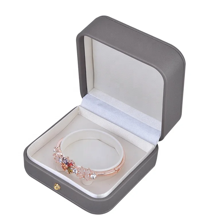 Wholesale Custom Logo Joyero Organizador Light Senior Ash Ring Bracelet Bangle Pendant in Enamel Material Jewelry Gift Boxes