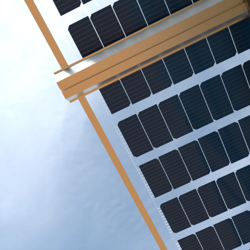 BIPV строительный стеклянный фотоэлектрический модуль 460 Вт 500 монокристаллическая солнечная панель