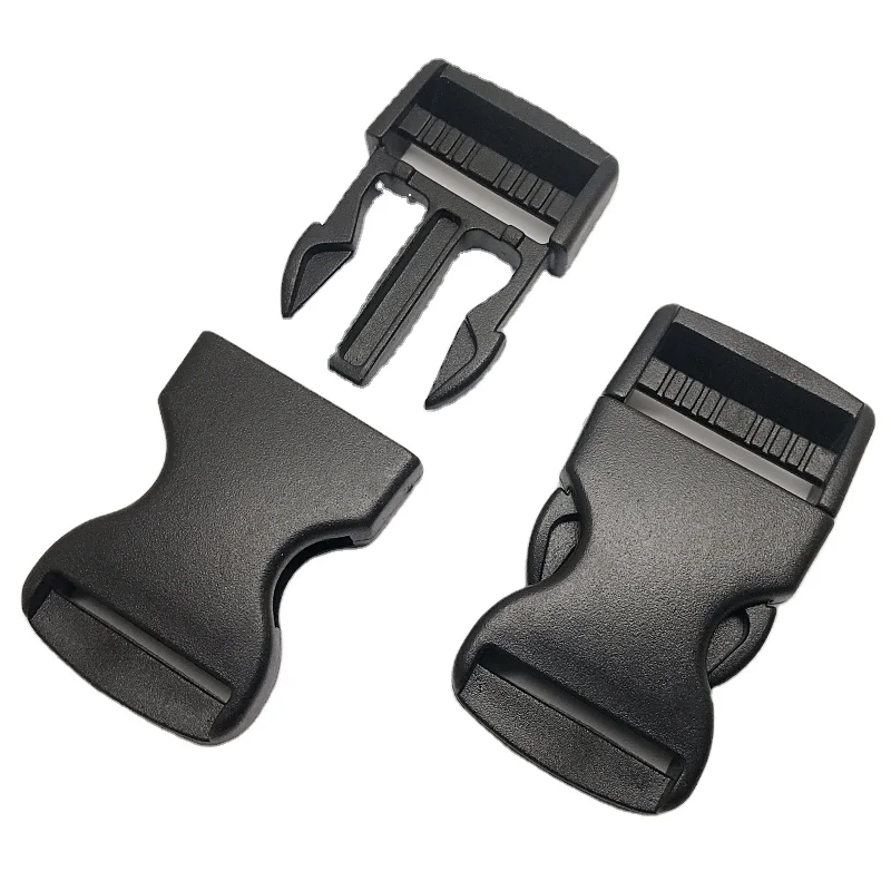 25mm Plastic side quick release buckle for backpacks plastic bag buckle