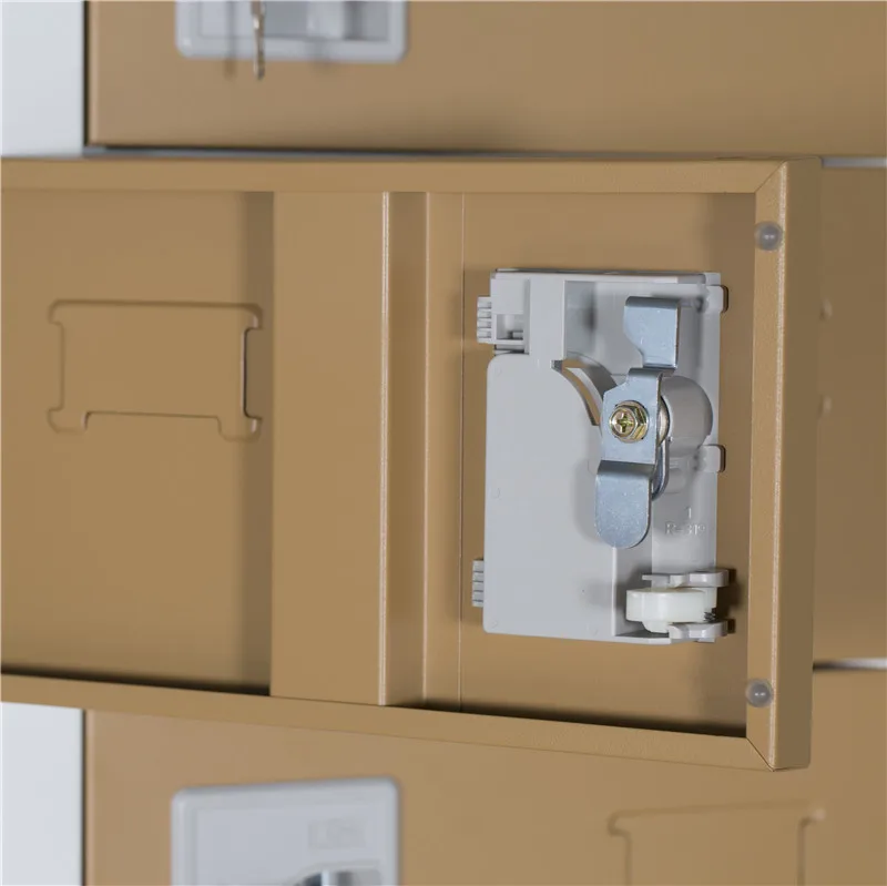 Steel furniture office vertical 33 doors cabinet used fireproof storage lockers