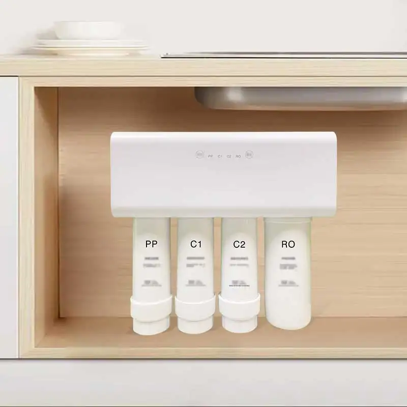 wholesale kitchen under sink water treatment appliance electric water pump dispenser 3 stages ro membrane bacteria water filters