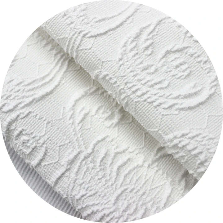 2020 100% polyester jacquard fabric for dress