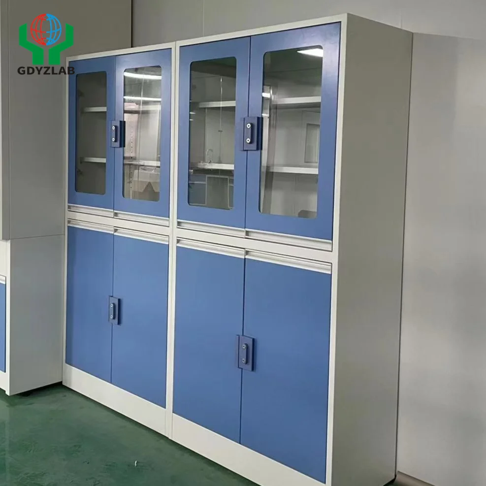 Chemical Reagent Storage Cabinet Ventilation System All Steel Reagent Storage Cabinet for Laboratory