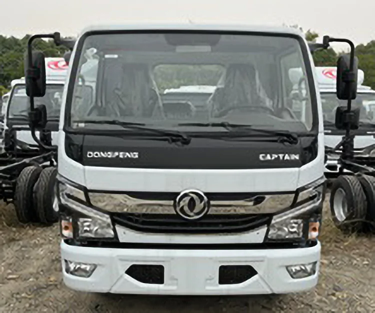 Brand new dongfeng diesel power euro 3 engine 4 tons truck chassis frame