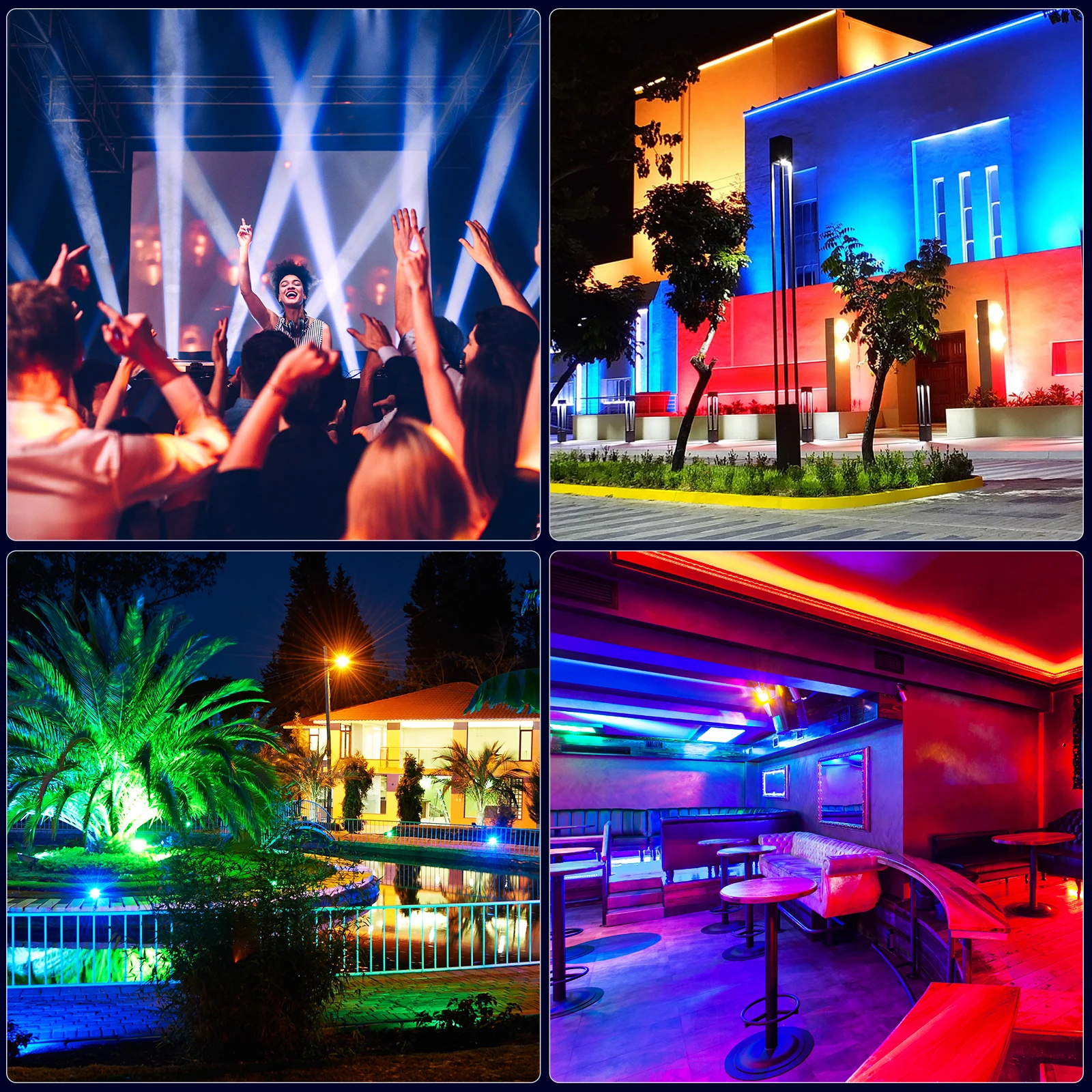 120W Nightclub Bar Disco Moving Head Led Lighting Equipment 8 Eye Rotating Rgbw Beam Stage Light